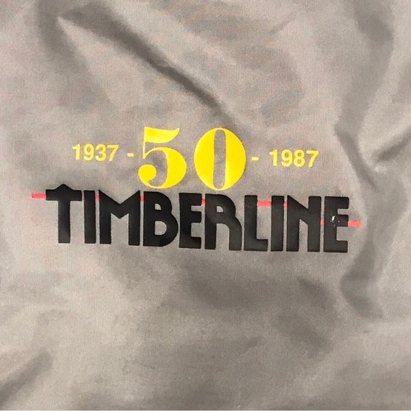 TIMBERLINE 50th Anniversary Vintage Zip Duffel Bag 1937-1987 - Picture 3 of 10